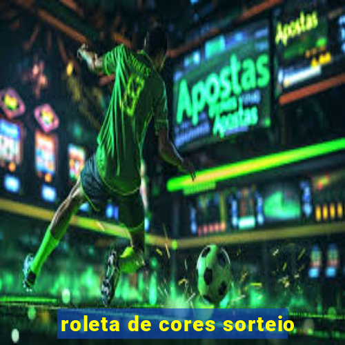 roleta de cores sorteio